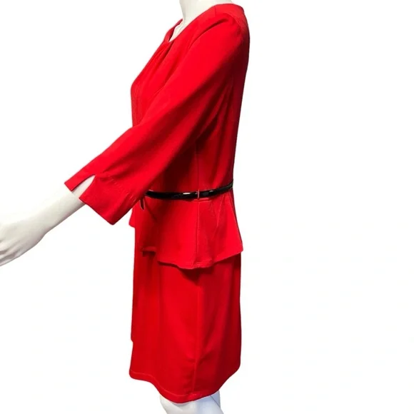 Alyx Petites - Womens Dress w/belt Sz 14P - Picture 3 of 6